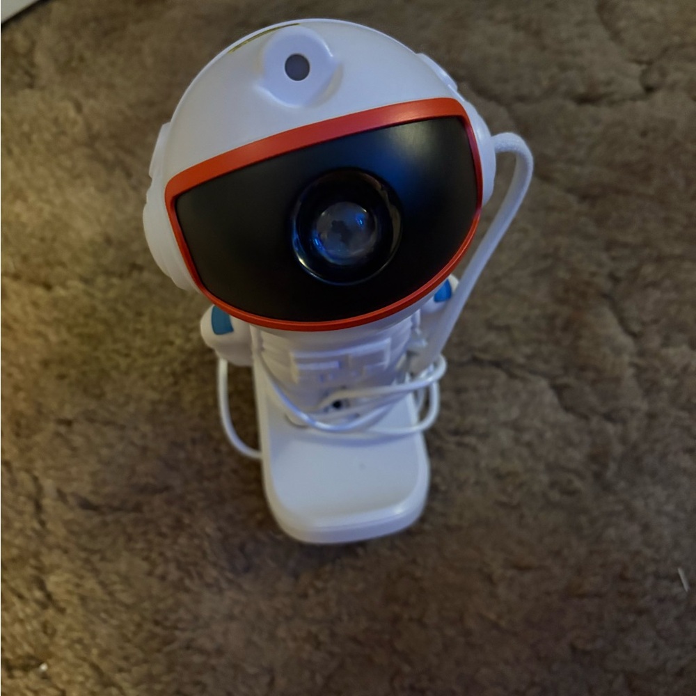 White Astronaut Light Projector